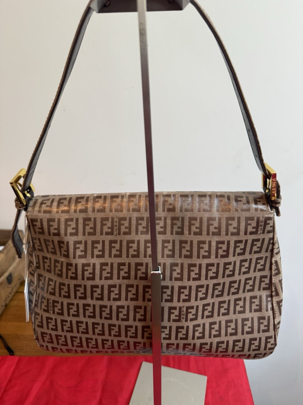 NWT Fendi Fendi Mamma Baguette Bag In The Zuka Print Vintage Limited Edition