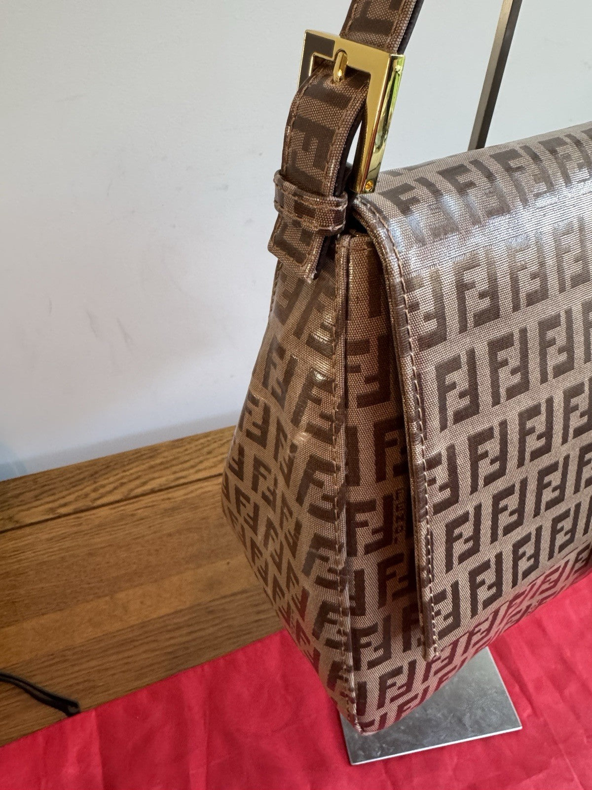 NWT Fendi Fendi Mamma Baguette Bag In The Zuka Print Vintage Limited Edition