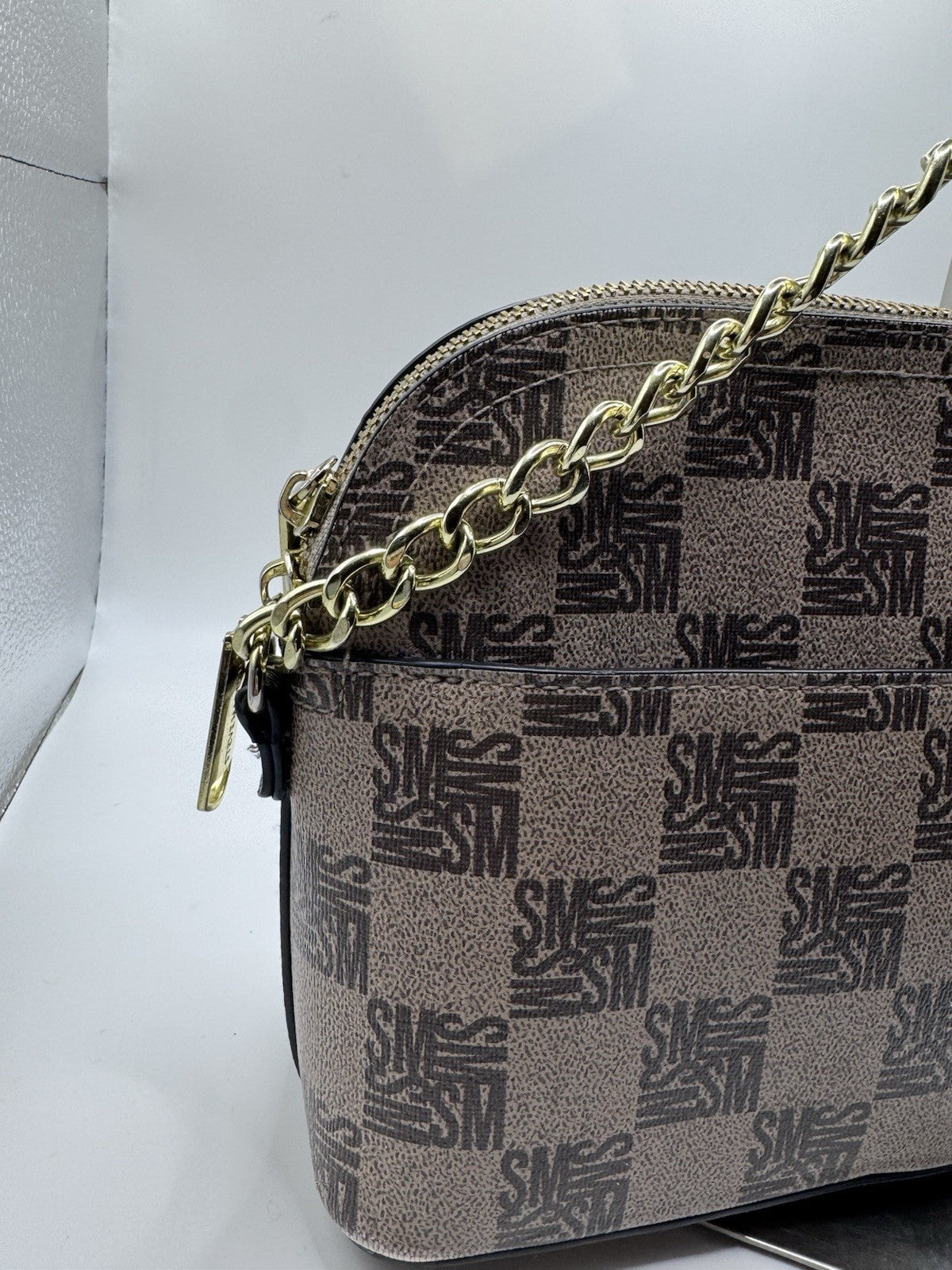 Steve Madden Women’s Maggie Dome Crossbody HandBag Shoulder Bag