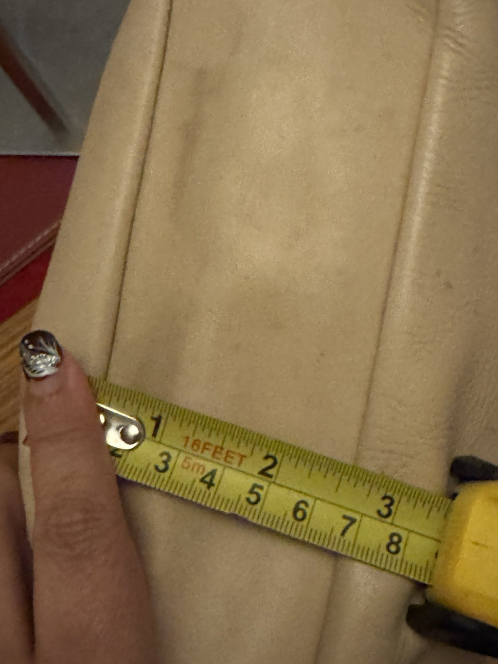 Women’s Vintage 80’s Gucci Nude Calfskin Leather Shoulder Bag