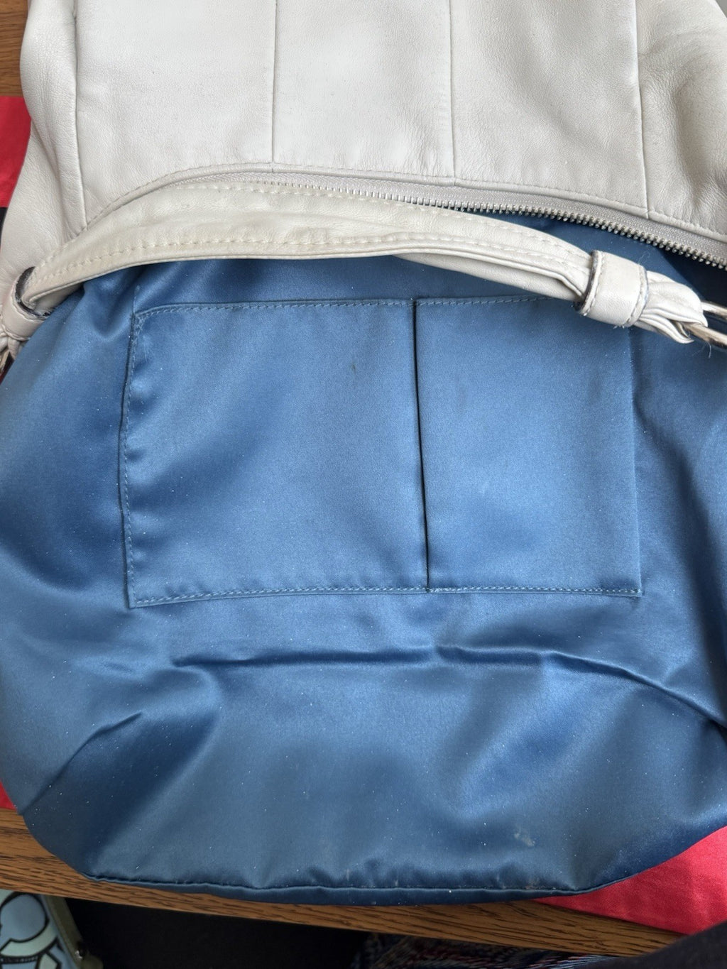 Coach vintage Genuine Kristin Leather Cream  Hobo Shoulder Bag