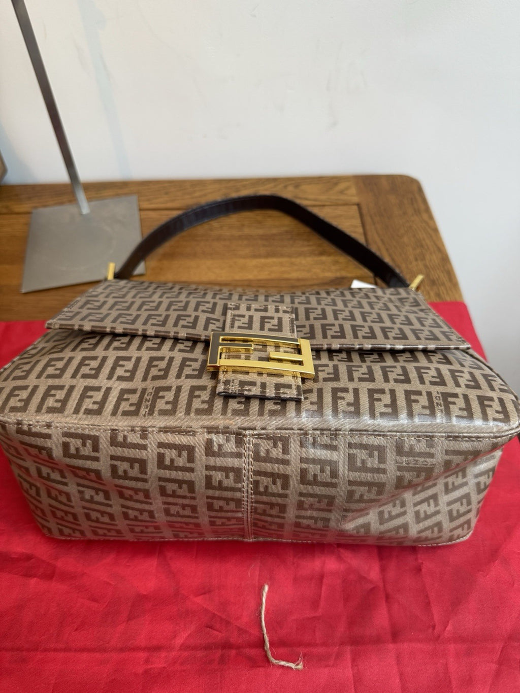 NWT Fendi Fendi Mamma Baguette Bag In The Zuka Print Vintage Limited Edition