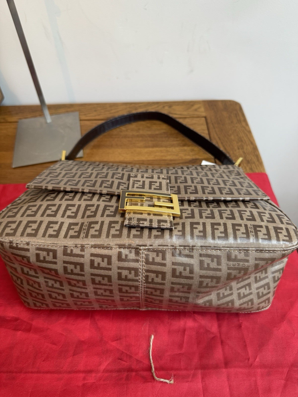 NWT Fendi Fendi Mamma Baguette Bag In The Zuka Print Vintage Limited Edition