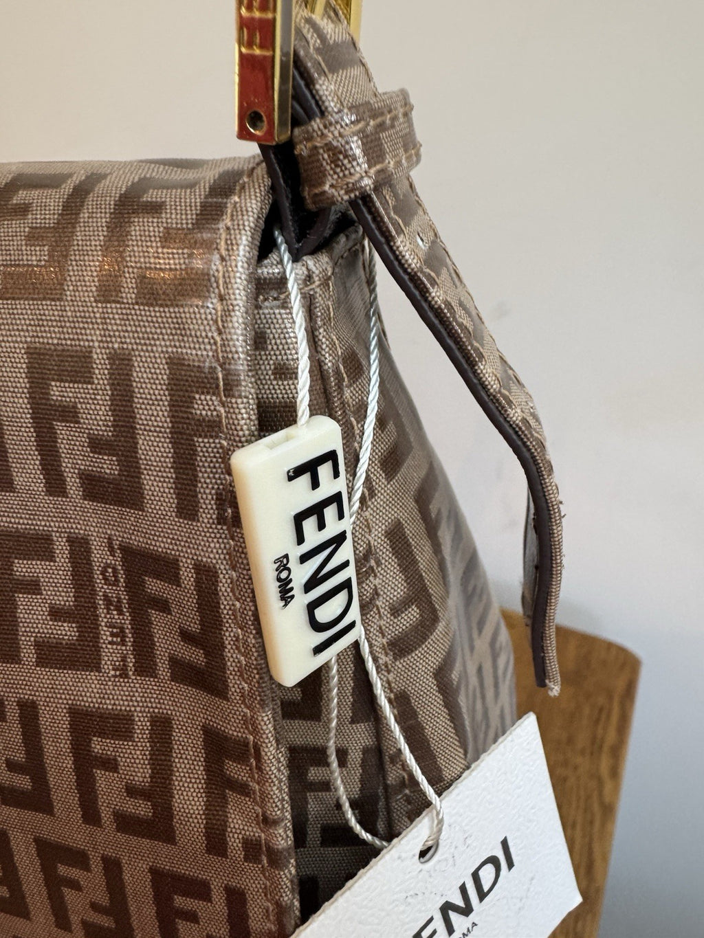 NWT Fendi Fendi Mamma Baguette Bag In The Zuka Print Vintage Limited Edition