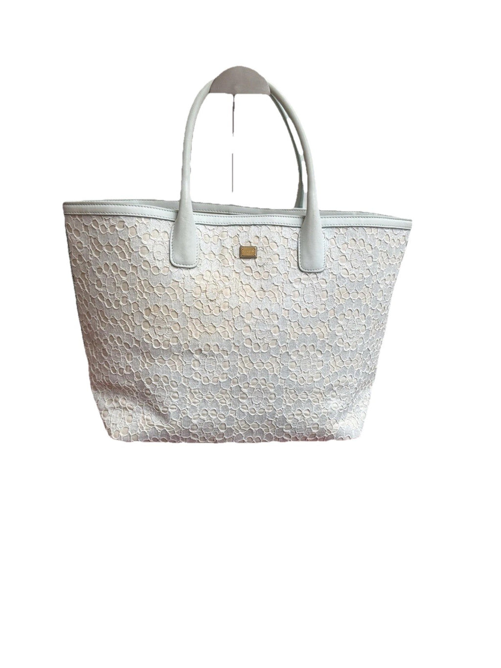 VGC Dolce & Gabbana Bag Cordonetto Lace Tote Shoulder Bag