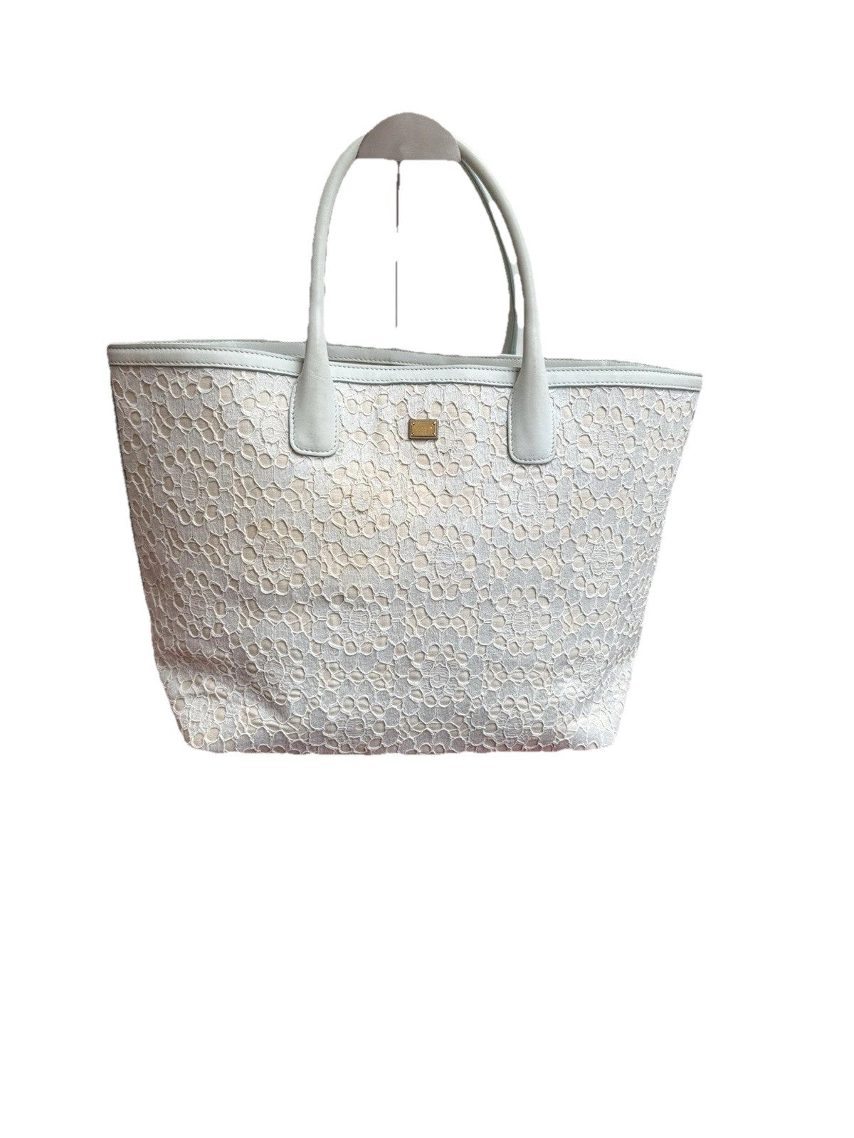 VGC Dolce & Gabbana Bag Cordonetto Lace Tote Shoulder Bag