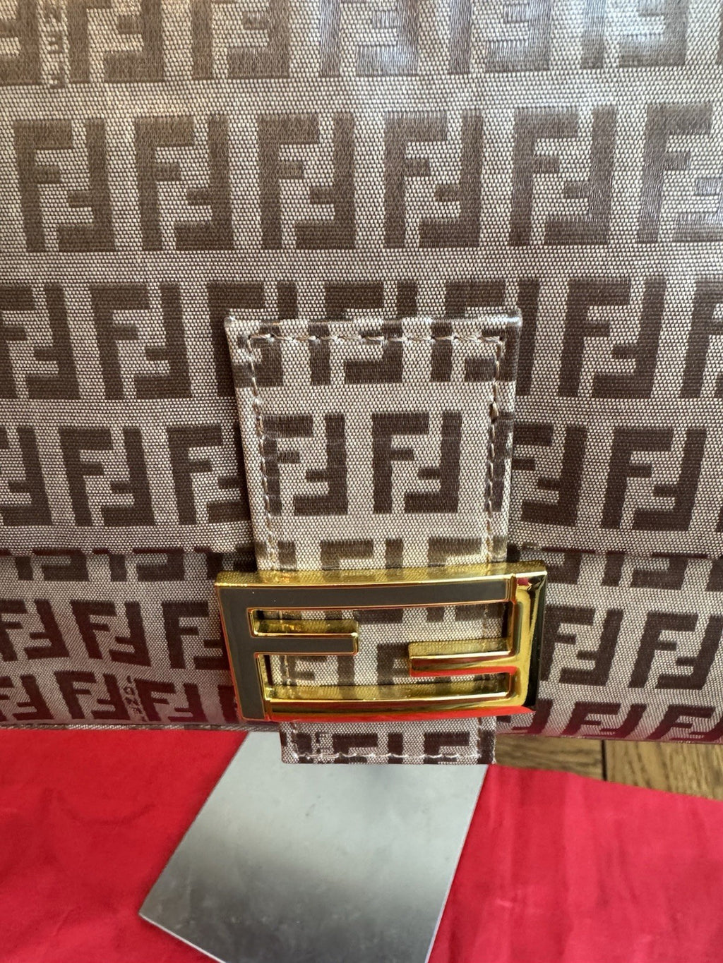NWT Fendi Fendi Mamma Baguette Bag In The Zuka Print Vintage Limited Edition