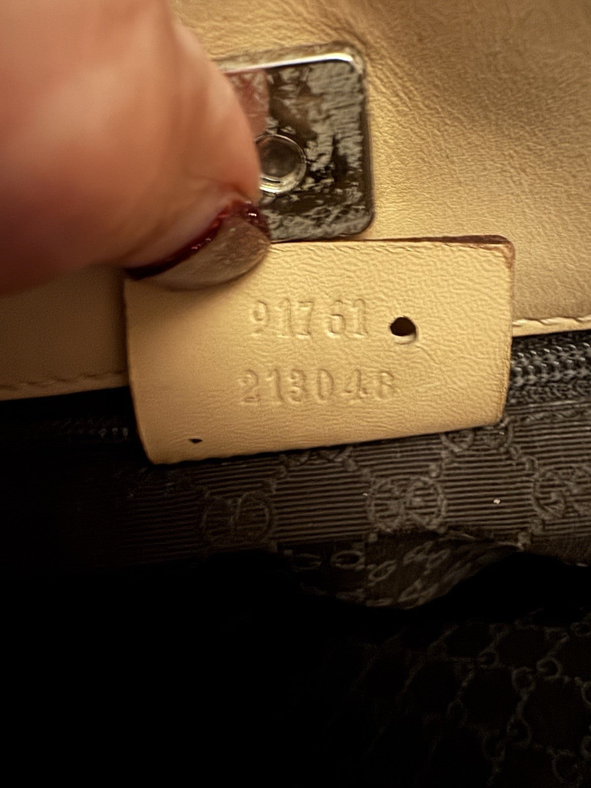 Women’s Vintage 80’s Gucci Nude Calfskin Leather Shoulder Bag