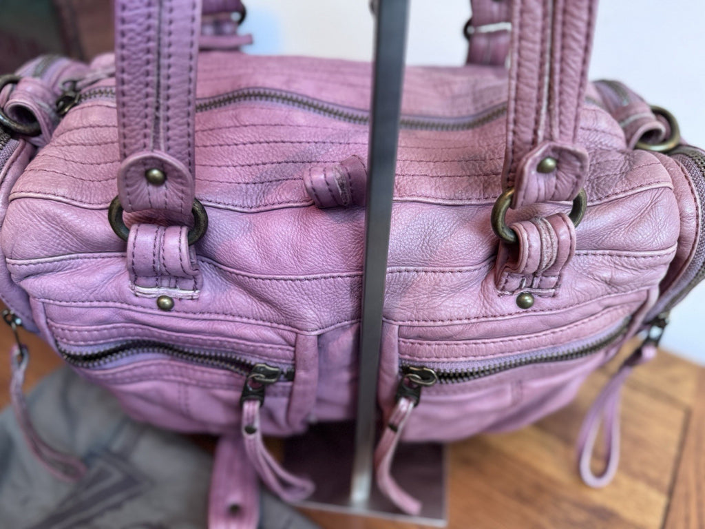 Genuine Zadig & Voltaire Calfskin Dusty Pink Shoulder Crossbody With Dustbag